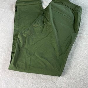 J. CREW Slim Boyfriend Green Chino Pants Size 30 Casual Career Preppy NWT